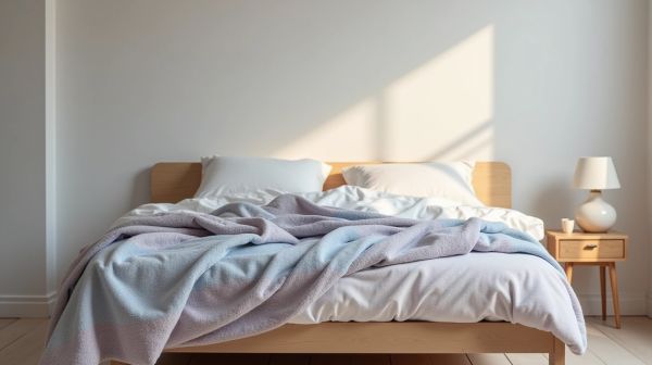 Pour un sommeil apaisé, choisissez la couverture lestée 4 kg